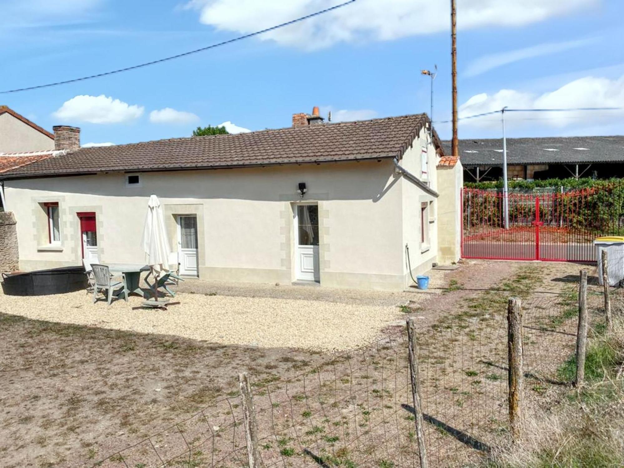 Charmante Maison A Mouterre-Silly Avec Jardin Et Terrasse Exteriér fotografie